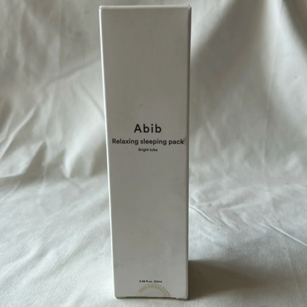 Abib Relaxing Sleeping Pack Bright Tube  NIB Sealed